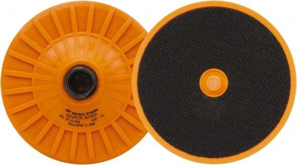 WALTER Surface Technologies - 4-1/2" Diam Hook & Loop Disc Backing Pad - 11,000 RPM - Industrial Tool & Supply