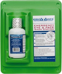 PRO-SAFE - 16 oz, Disposable Eyewash Single Station - Approved by FDA - Industrial Tool & Supply