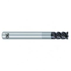 3/32 x 1/8 x 3/32 x 2-1/4 4Fl .010 C/R Carbide End Mill - WXS - Industrial Tool & Supply