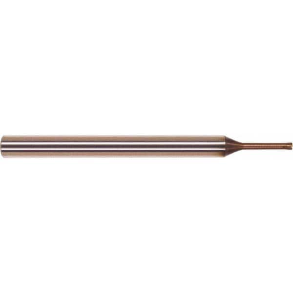 Millstar - 2mm Diam 0.23mm Program Radius Solid Carbide Single End 4 Flute High-Feed End Mill - Industrial Tool & Supply