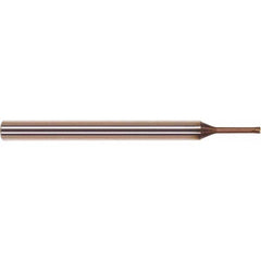 Millstar - 2mm Diam 0.23mm Program Radius Solid Carbide Single End 4 Flute High-Feed End Mill - Industrial Tool & Supply