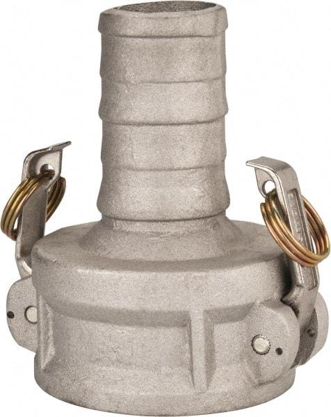 Value Collection - 3" Aluminum Cam & Groove Suction & Discharge Hose Female Coupler Hose Shank - Part C, 500 Max psi - Industrial Tool & Supply