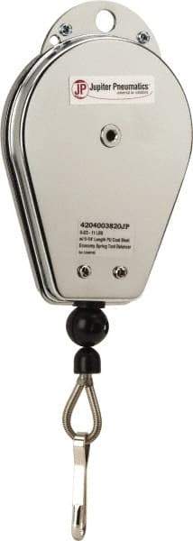 PRO-SOURCE - 11 Lb Load Capacity, 4.27' Travel Distance, Tool Balancer - Steel Cable, Aluminum Housing, Locking Mechanism - Industrial Tool & Supply