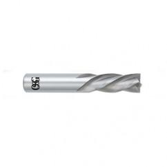 3/4 Dia. x 4 Overall Length 4-Flute Square End Solid Carbide SE End Mill-Round Shank-Center Cutting-Uncoated - Industrial Tool & Supply