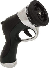Value Collection - Garden Hose Insulated Pistol Nozzle - Aluminum, Plastic - Industrial Tool & Supply