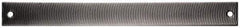 PFERD - 12" Long, Second Cut, Flat American-Pattern File - Curved Cut, 0.38" Overall Thickness, Flexible - Industrial Tool & Supply