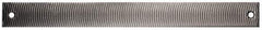 PFERD - 12" Long, Bastard Cut, Flat American-Pattern File - Curved Cut, 0.38" Overall Thickness, Flexible - Industrial Tool & Supply