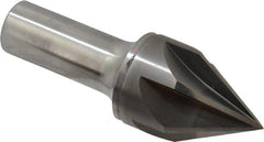 Keo - 1-1/4" Head Diam, 3/4" Shank Diam, 6 Flute 60° Solid Carbide Countersink - Industrial Tool & Supply