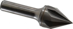 Keo - 1" Head Diam, 1/2" Shank Diam, 6 Flute 60° Solid Carbide Countersink - Industrial Tool & Supply