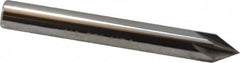 Keo - 1/4" Head Diam, 1/4" Shank Diam, 6 Flute 60° Solid Carbide Countersink - Industrial Tool & Supply