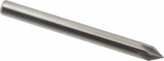 Keo - 3/16" Head Diam, 3/16" Shank Diam, 6 Flute 60° Solid Carbide Countersink - Industrial Tool & Supply