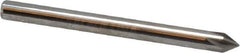 Keo - 1/8" Head Diam, 1/8" Shank Diam, 6 Flute 60° Solid Carbide Countersink - Bright Finish, 1-1/2" OAL, Single End - Industrial Tool & Supply