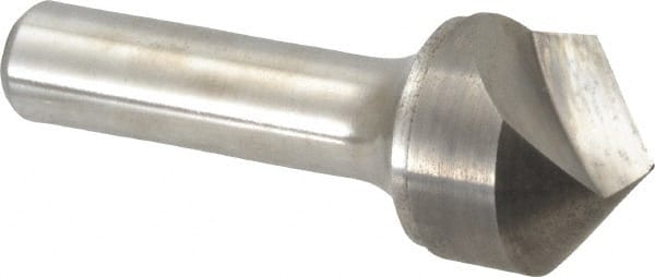 Keo - 1" Head Diam, 1/2" Shank Diam, 1 Flute 100° Solid Carbide Countersink - Industrial Tool & Supply