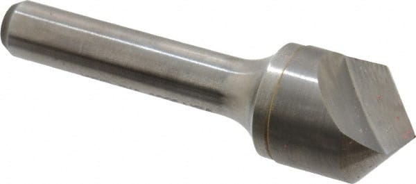 Keo - 3/4" Head Diam, 3/8" Shank Diam, 1 Flute 100° Solid Carbide Countersink - Industrial Tool & Supply
