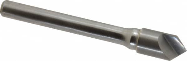 Keo - 3/8" Head Diam, 1/4" Shank Diam, 1 Flute 90° Solid Carbide Countersink - Industrial Tool & Supply