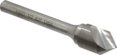 Keo - 1/2" Head Diam, 1/4" Shank Diam, 1 Flute 82° Solid Carbide Countersink - Industrial Tool & Supply