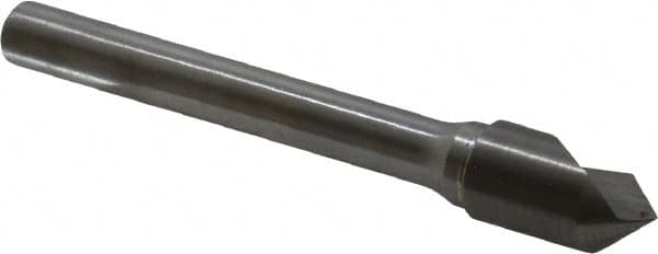 Keo - 3/8" Head Diam, 1/4" Shank Diam, 1 Flute 82° Solid Carbide Countersink - Industrial Tool & Supply