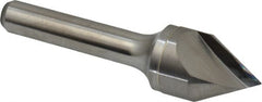 Keo - 3/4" Head Diam, 3/8" Shank Diam, 1 Flute 60° Solid Carbide Countersink - Industrial Tool & Supply