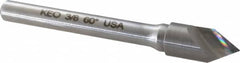 Keo - 3/8" Head Diam, 1/4" Shank Diam, 1 Flute 60° Solid Carbide Countersink - Industrial Tool & Supply