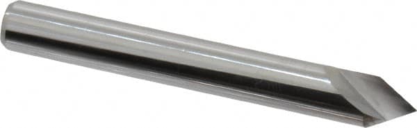 Keo - 1/4" Head Diam, 1/4" Shank Diam, 1 Flute 60° Solid Carbide Countersink - Industrial Tool & Supply
