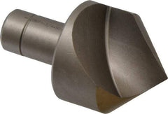 Keo - 1-3/4" Head Diam, 3/4" Shank Diam, 1 Flute 90° Cobalt Countersink - Bright Finish, 3-1/2" OAL, Single End - Industrial Tool & Supply