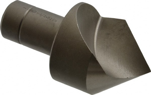Keo - 1-1/2" Head Diam, 3/4" Shank Diam, 1 Flute 82° Cobalt Countersink - Industrial Tool & Supply