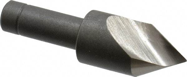 Keo - 5/8" Head Diam, 3/8" Shank Diam, 1 Flute 60° Cobalt Countersink - Bright Finish, 2-1/4" OAL, Single End - Industrial Tool & Supply