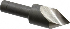 Keo - 5/8" Head Diam, 3/8" Shank Diam, 1 Flute 60° Cobalt Countersink - Bright Finish, 2-1/4" OAL, Single End - Industrial Tool & Supply