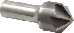 Keo - 1-1/4" Head Diam, 3/4" Shank Diam, 6 Flute 100° Solid Carbide Countersink - Industrial Tool & Supply