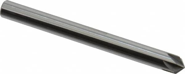 Keo - 3/16" Head Diam, 3/16" Shank Diam, 6 Flute 100° Solid Carbide Countersink - Industrial Tool & Supply