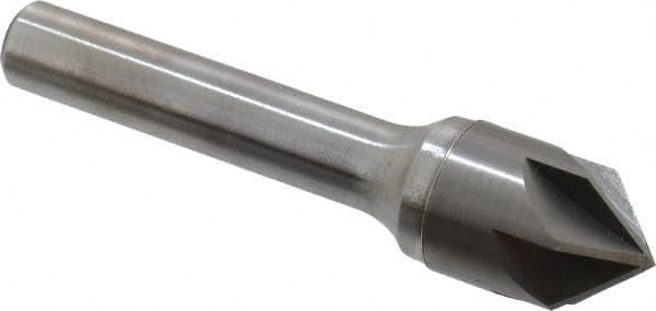 Keo - 5/8" Head Diam, 3/8" Shank Diam, 6 Flute 90° Solid Carbide Countersink - Industrial Tool & Supply