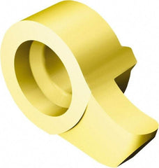 Sandvik Coromant - 09MB.. R 1.2mm Cutting Width Carbide Grooving Insert - 4.01mm Max Depth of Cut, Right Hand, 0.6mm Corner Radius, TiAlN/TiN Finish - Industrial Tool & Supply