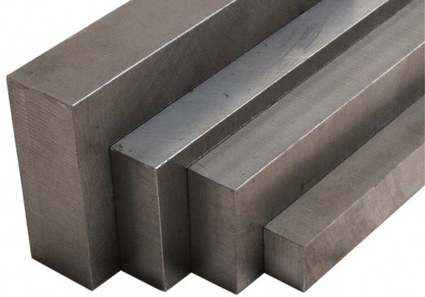Value Collection - 36" x 12" x 3" 420 ESR Stainless Steel Rectangular Rod - Industrial Tool & Supply