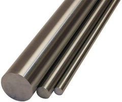 Made in USA - 1/2" Diam x 3' Long, 4140P Steel Round Rod - Ground and Polished, Pre-Hardened, Alloy Steel - Industrial Tool & Supply