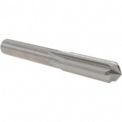 OSG - 12.1mm Solid Carbide Chucking Reamer - Straight Flute, 11.11mm Straight Shank, 38mm Flute Length, 102mm OAL - Industrial Tool & Supply