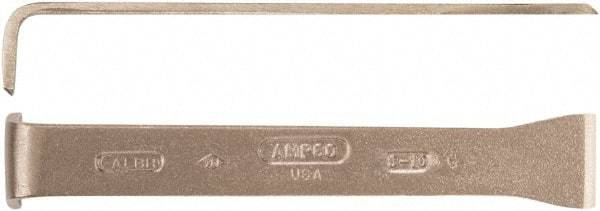 Ampco - Stiff Aluminum Bronze Alloy 2-Edge Scraper - 7/8" Blade Width x 7/8" Blade Length - Industrial Tool & Supply