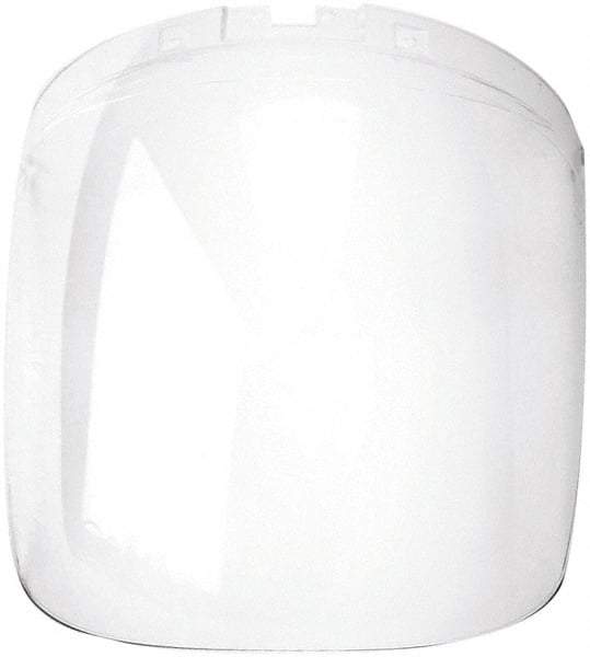 Sellstrom - Anti-Fog Clear Polycarbonate Face Shield - 9" High x 12-1/8" Wide x 0.06mm Thick, Compatible with Sellstrom DP4 Faceshields - Industrial Tool & Supply
