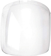 Sellstrom - Anti-Fog Clear Polycarbonate Face Shield - 9" High x 12-1/8" Wide x 0.06mm Thick, Compatible with Sellstrom DP4 Faceshields - Industrial Tool & Supply