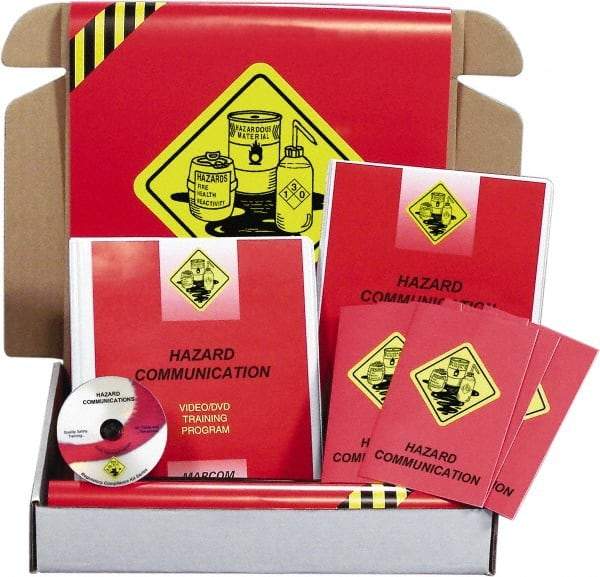 Marcom - Hazard Communication for Industrial Facilities, Multimedia Training Kit - 20 Minute Run Time DVD, 1 Course, English - Industrial Tool & Supply