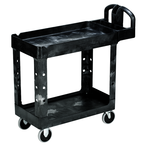 Service Cart - 16 x 30'' 2 Shelves 500 lb Capacity - Industrial Tool & Supply