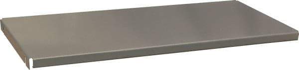Durham - Gray, Steel, Cabinet Shelf - 69-15/16" Wide x 15-27/32" Deep x 3" High Body - Industrial Tool & Supply