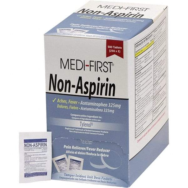 Medique - Medi-First Tablets - Headache & Pain Relief - Industrial Tool & Supply