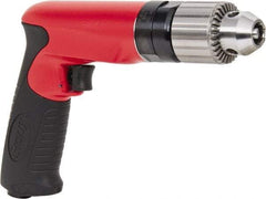 Sioux Tools - 1/2" Keyed Chuck - Pistol Grip Handle, 2,600 RPM, 14.16 LPS, 30 CFM, 1 hp - Industrial Tool & Supply