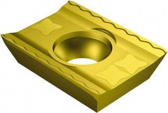 Sandvik Coromant - LDHT190400 ML Grade 1025 Carbide Milling Insert - TiCN/TiN Finish, 4.7498mm Thick, 0.2mm Corner Radius - Industrial Tool & Supply