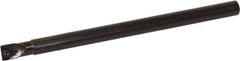 Kyocera - 0.312" Min Bore Diam, 4" OAL, 1/4" Shank Diam, S...STUP (B) Indexable Boring Bar - 1/2" Max Bore Depth, TBGT 121.., TBGW 121.., TBMT 121.. Insert, Screw Holding Method - Industrial Tool & Supply