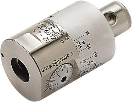 Seco - 54mm Body Diam, Manual Single Cutter Boring Head - 6mm to 33mm Bore Diam, 16mm Bar Hole Diam - Exact Industrial Supply