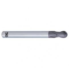 10mm Dia. - 100mm OAL - Solid Carbide - Ball Nose HP End Mill-2 FL - Industrial Tool & Supply