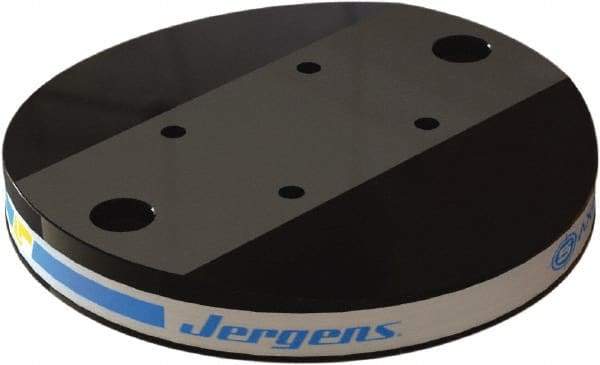 Jergens - 250mm Long x 250mm Wide x 35mm High Steel Fixture Plate - 35mm Plate Thickness - Industrial Tool & Supply