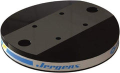 Jergens - 250mm Long x 250mm Wide x 35mm High Steel Fixture Plate - 35mm Plate Thickness - Industrial Tool & Supply