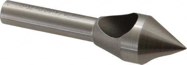 Keo - 3/4" Head Diam, 3/8" Shank Diam, 0 Flute 60° Cobalt Countersink - Industrial Tool & Supply